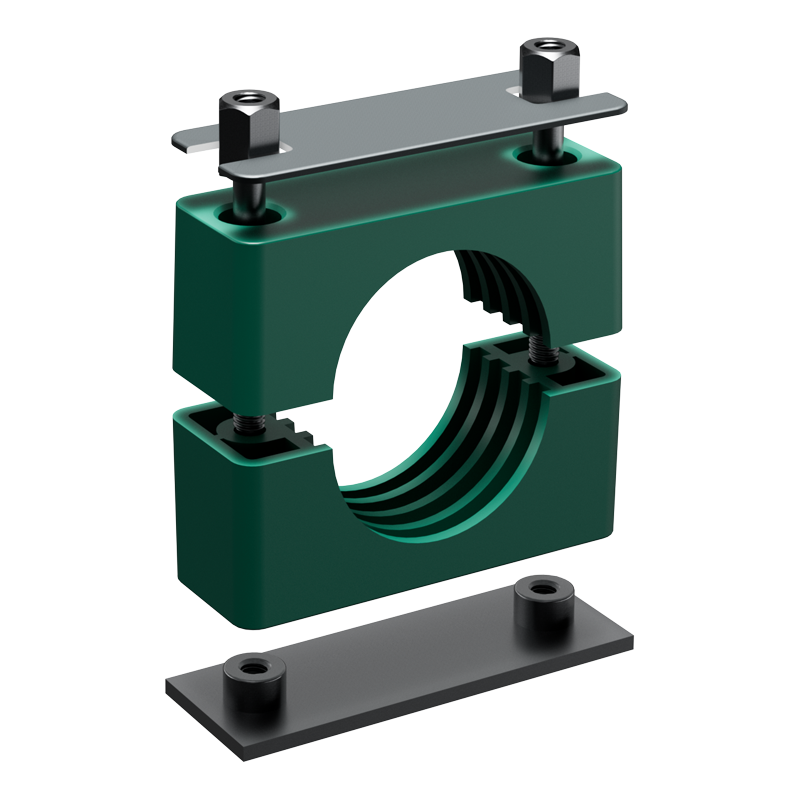 SCHWEISSPLATTE, KURZ + SICHERUNGPLATTE + AUFBAUSCHRAUBEN